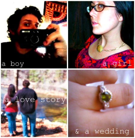 square wedding collage 1